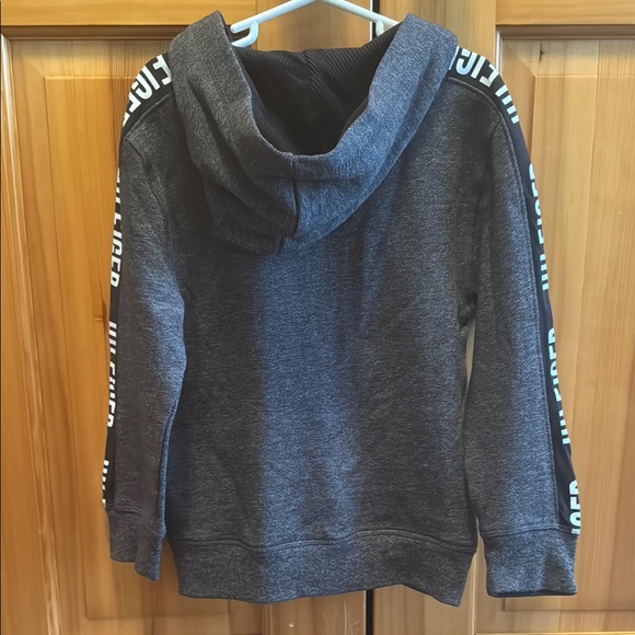 Tommy Hilfiger Gray Zip-Up Hoodie Jacket - Picture 3 of 4